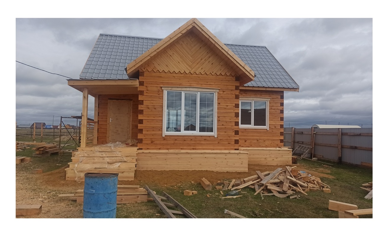 Дом 7*9 с эркером 2*4, общая площадь 71 кв.м.